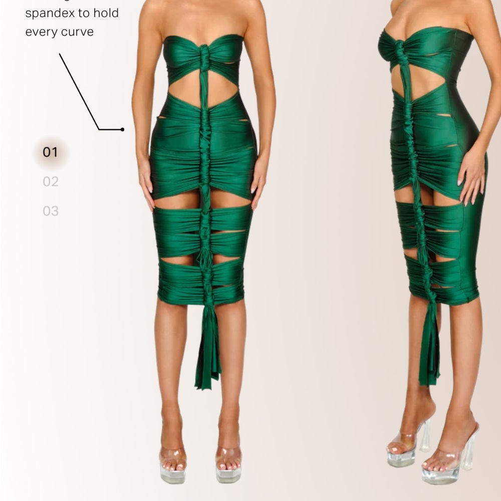 Coucoo RAKI Dress Seaweed